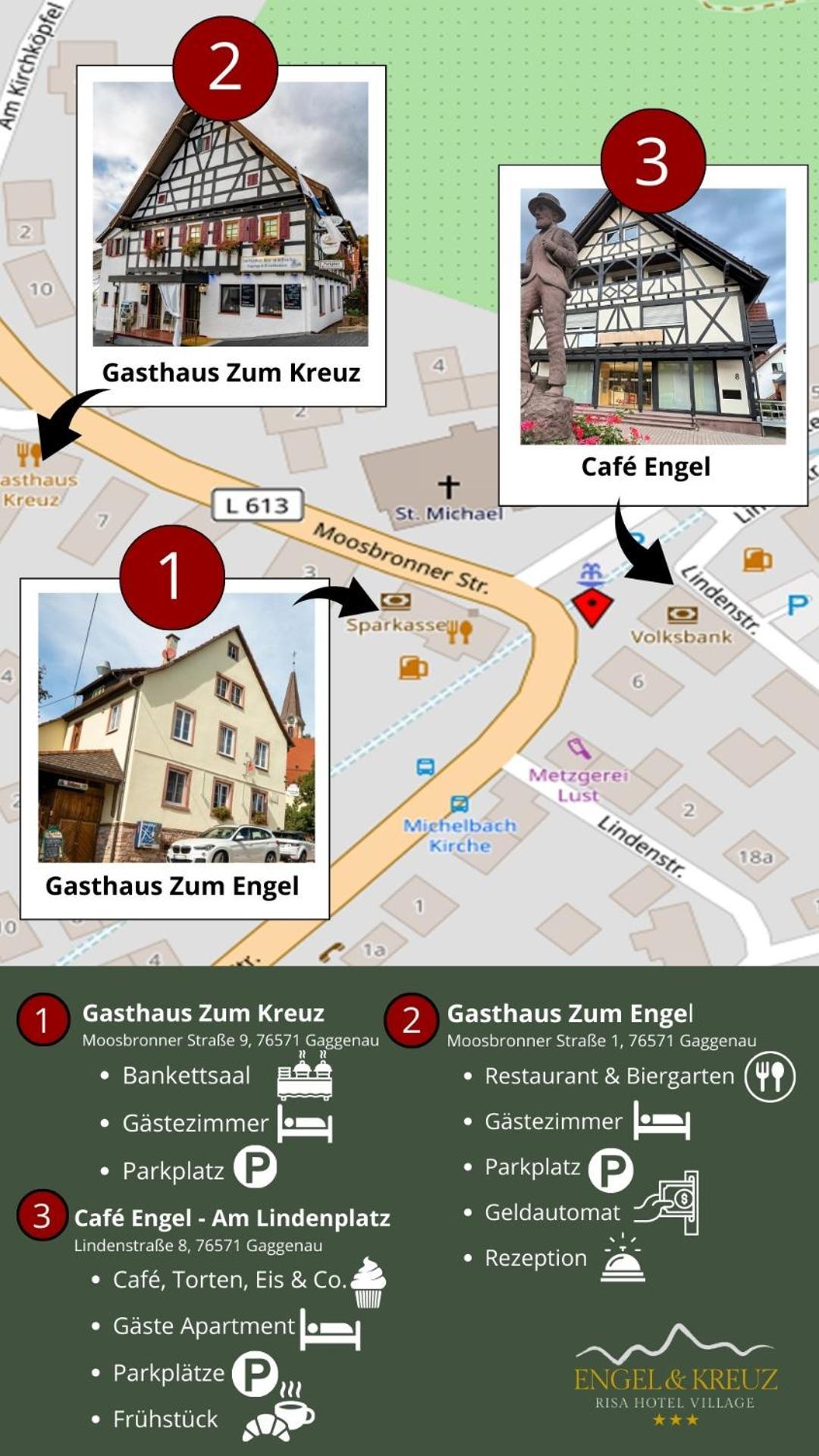 Landhotel Engel & Kreuz Gaggenau Extérieur photo